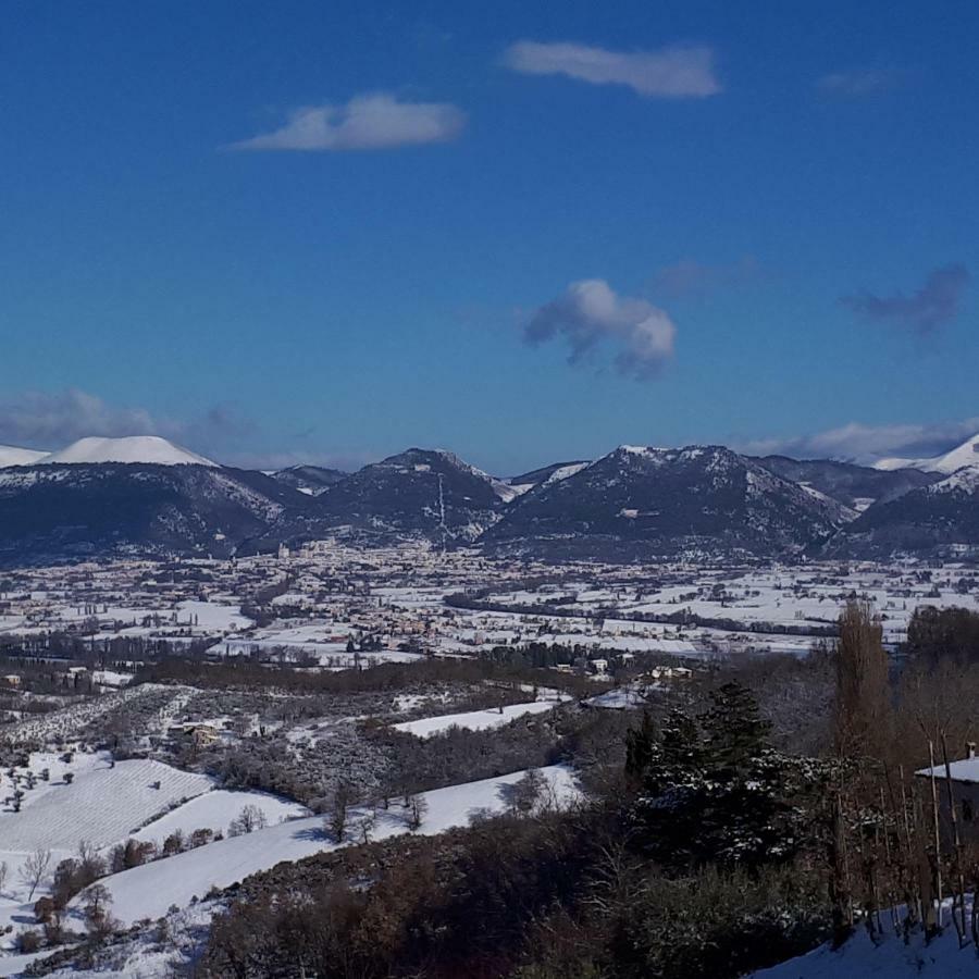 Il Ciliegio Del Pellegrino Leilighet Gubbio Eksteriør bilde